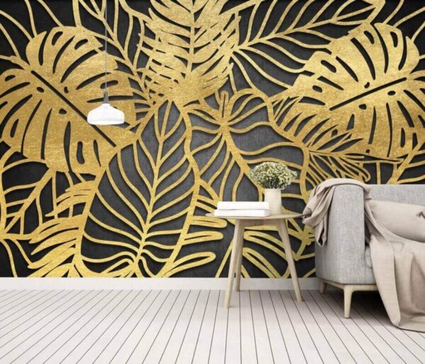 Umělecký design listí na tmavém pozadí u22469pig1m 600x514 - Umělecký design listí na tmavém pozadí - tegory