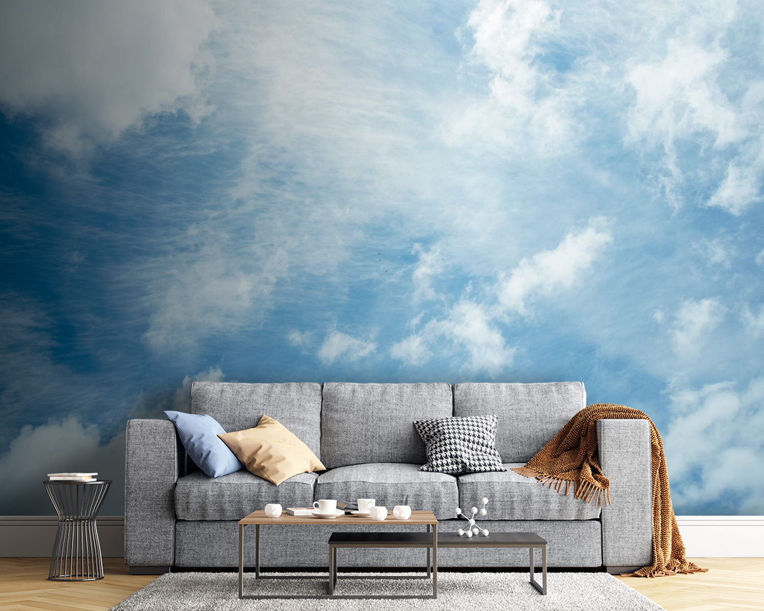 Blue sky with clouds Blue sky with clouds