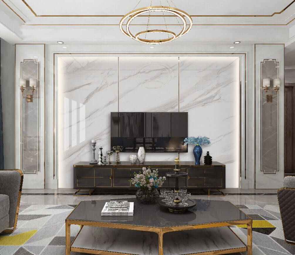 Bílý mramor s hnědými žilkami u18151pig1m - Bílý mramor s hnědými žilkami - tegory