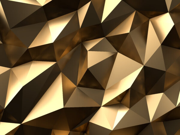 Třpytivá geometrická abstrakce v hnědé barvě Třpytivá geometrická abstrakce v hnědé barvě