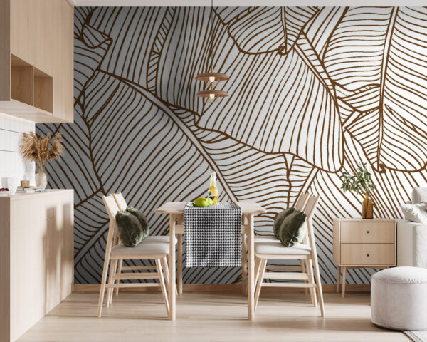 Wall murals Natural patterns in elegant simplicity. Wall murals Natural patterns in elegant simplicity.