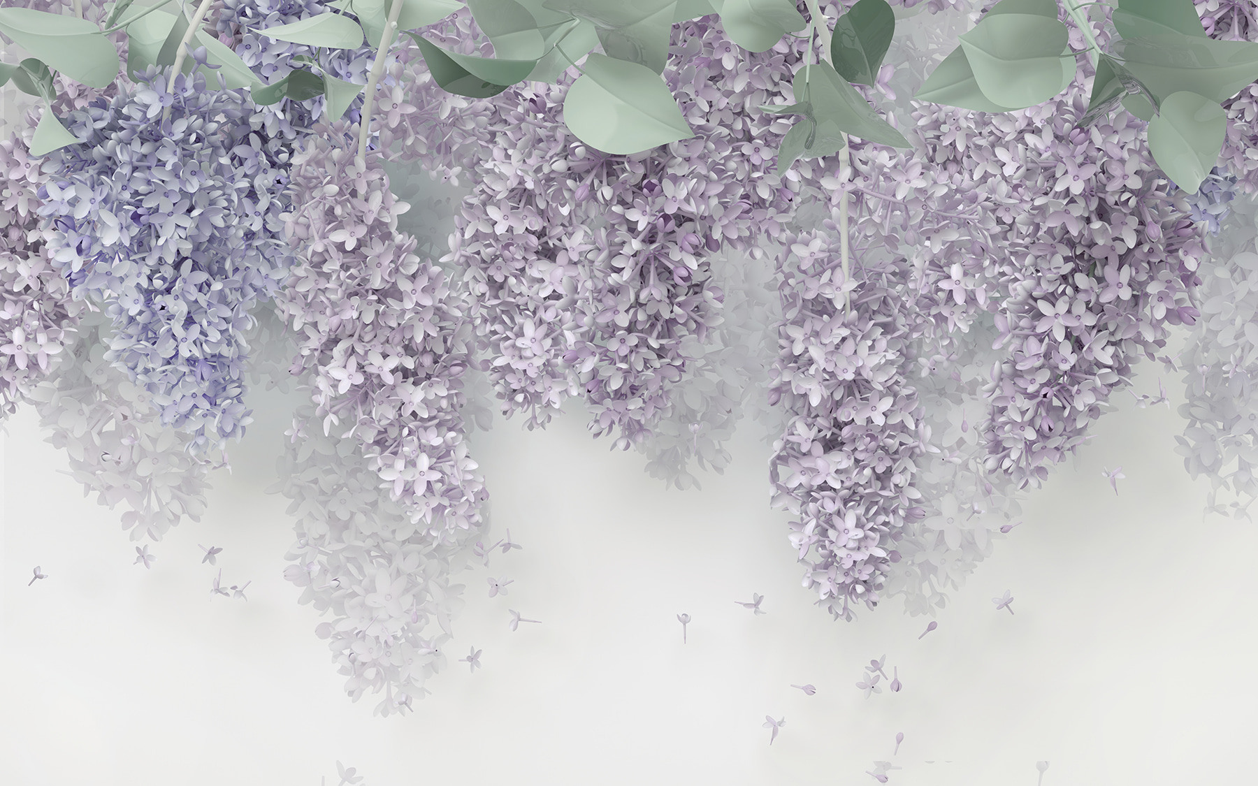 Bunch of purple flowers Bunch of purple flowers