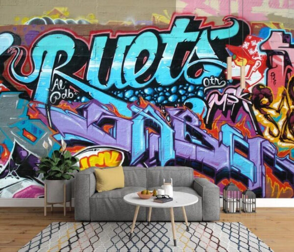 Zeď s graffiti Zeď s graffiti