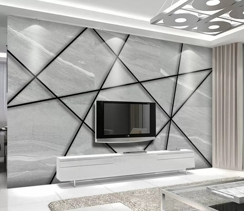 Black lines on a white surface Black lines on a white surface