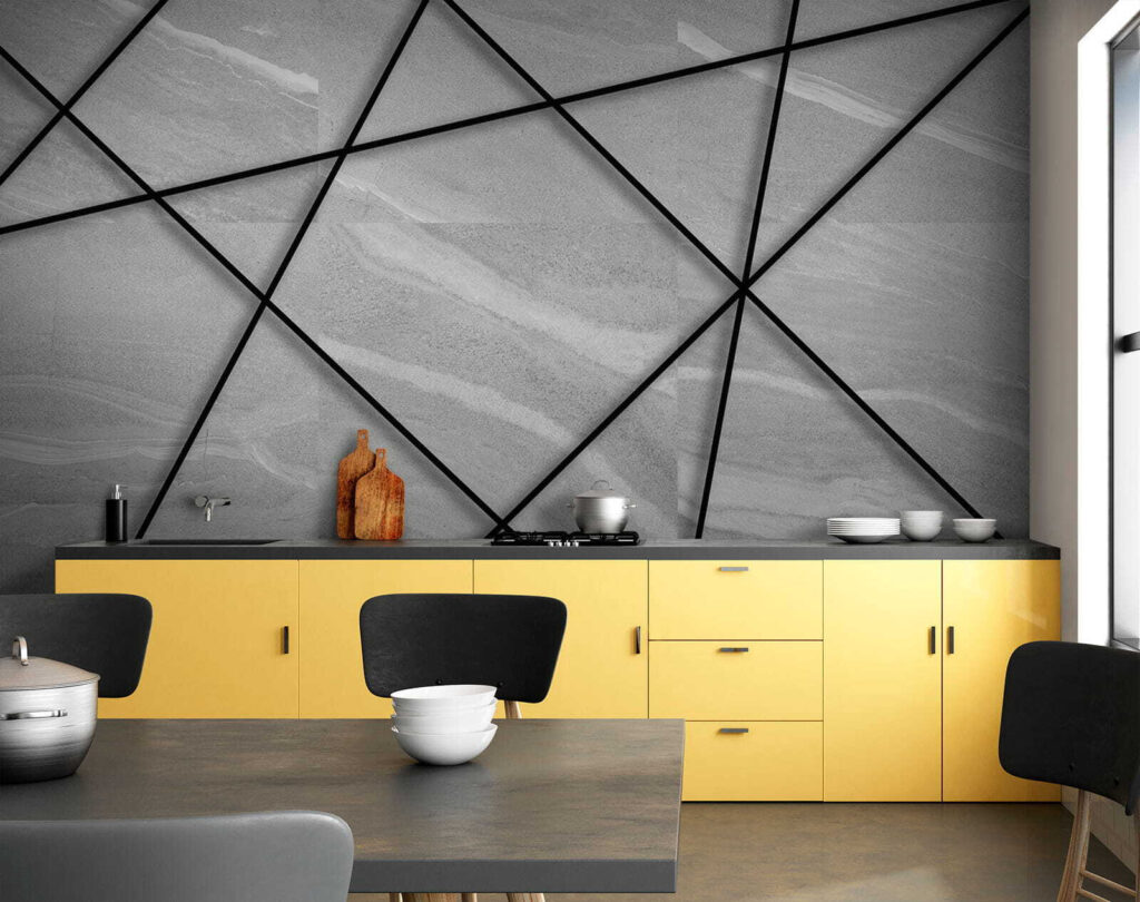 Black lines on a white surface Black lines on a white surface