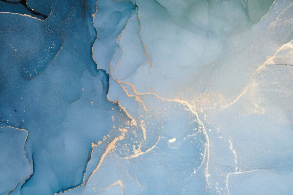 Azure artistry with amber accents Azure artistry with amber accents