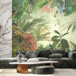 Fototapeta Malba tropického lesa