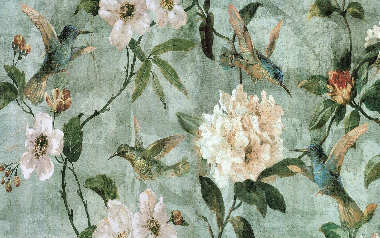 u31277p - Tapety s ptáky a květinami - tegory