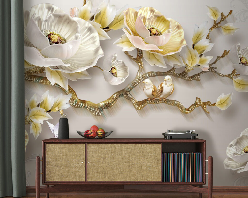 Tapety s květinami a ptáky u31662pig20 1024x819 - Tapety s květinami a ptáky - tegory