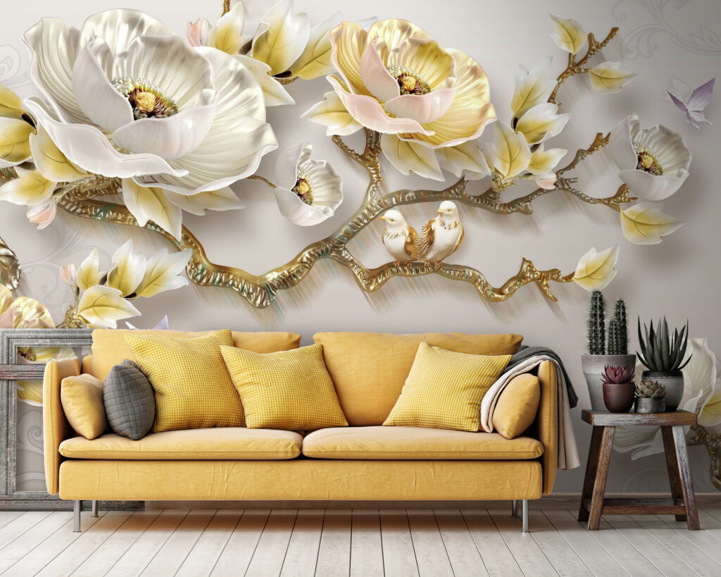 Tapety s květinami a ptáky u31662pig36 1024x819 - Tapety s květinami a ptáky - tegory