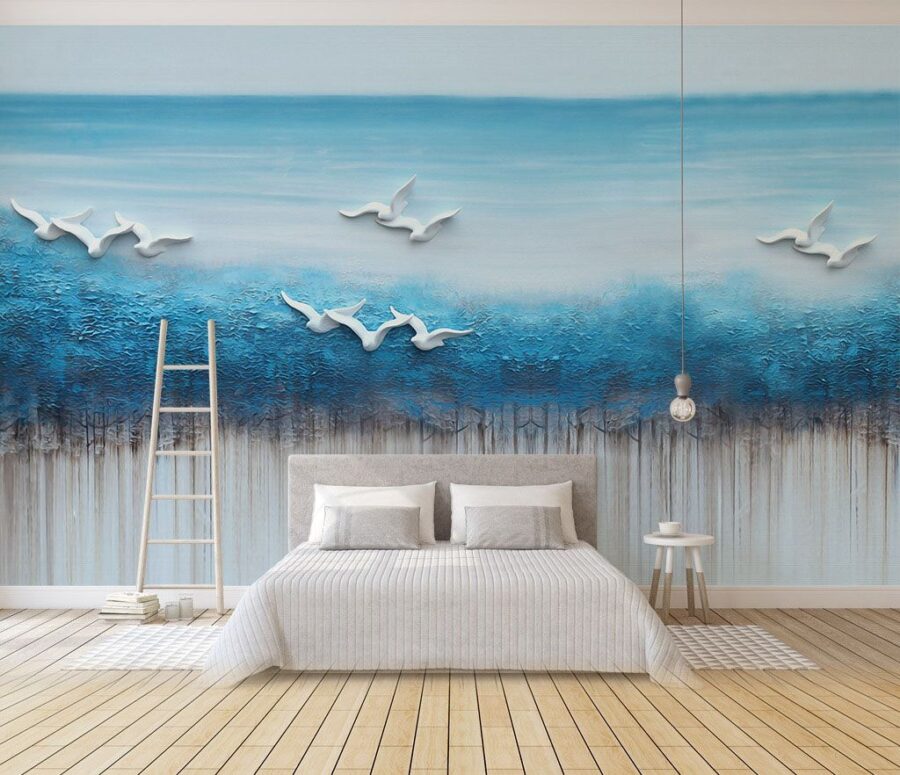 Obraz ptáků letících nad modrým oceánem u35406pib1m 900x775 - Obraz ptáků letících nad modrým oceánem - tegory