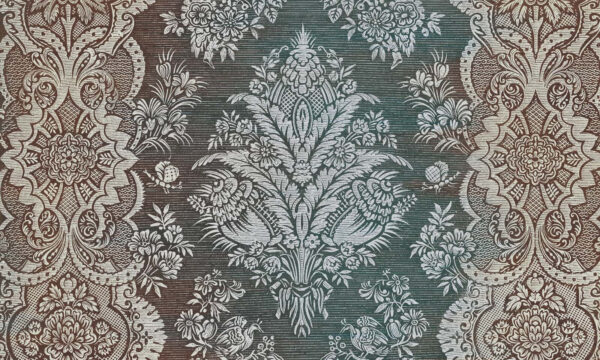 Složitý květinový vzor vintage designu Složitý květinový vzor vintage designu