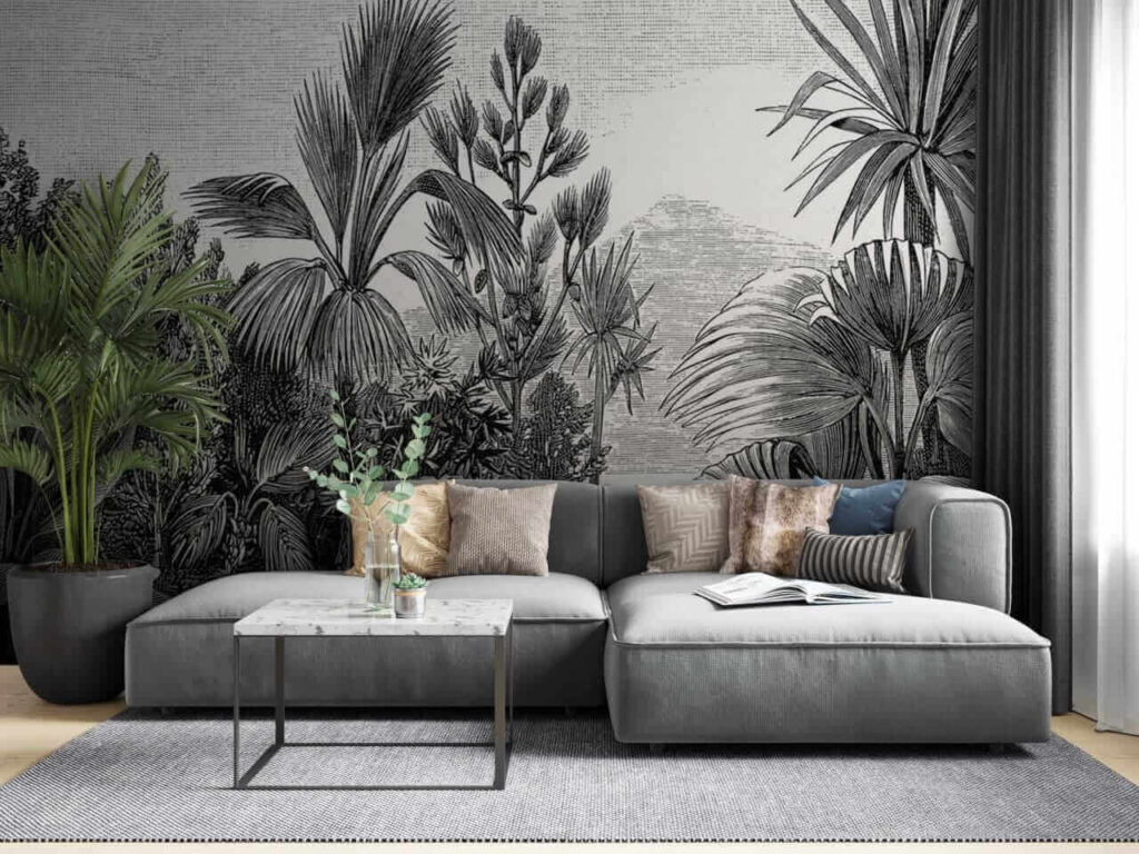 u52597pig2m 1024x768 - Černobílá kresba tropického lesa - tegory