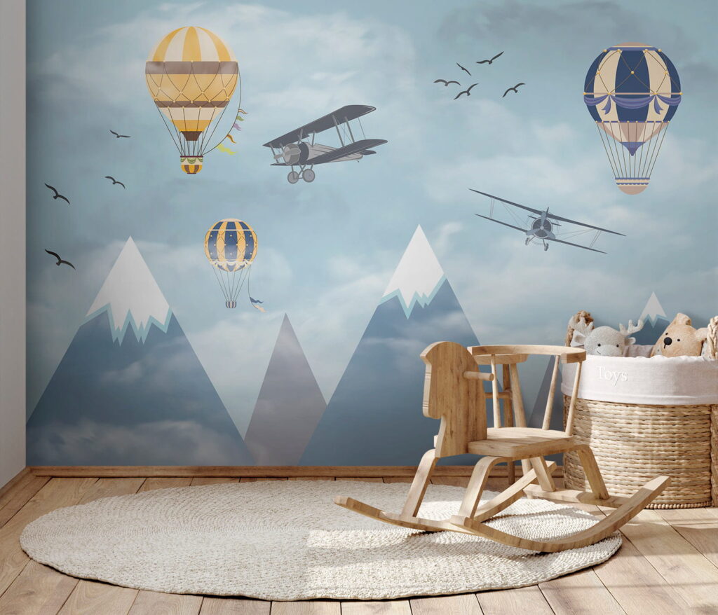 Group of airplanes flying in the sky Group of airplanes flying in the sky