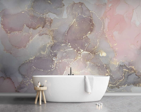 Soft hues blending in abstract harmony