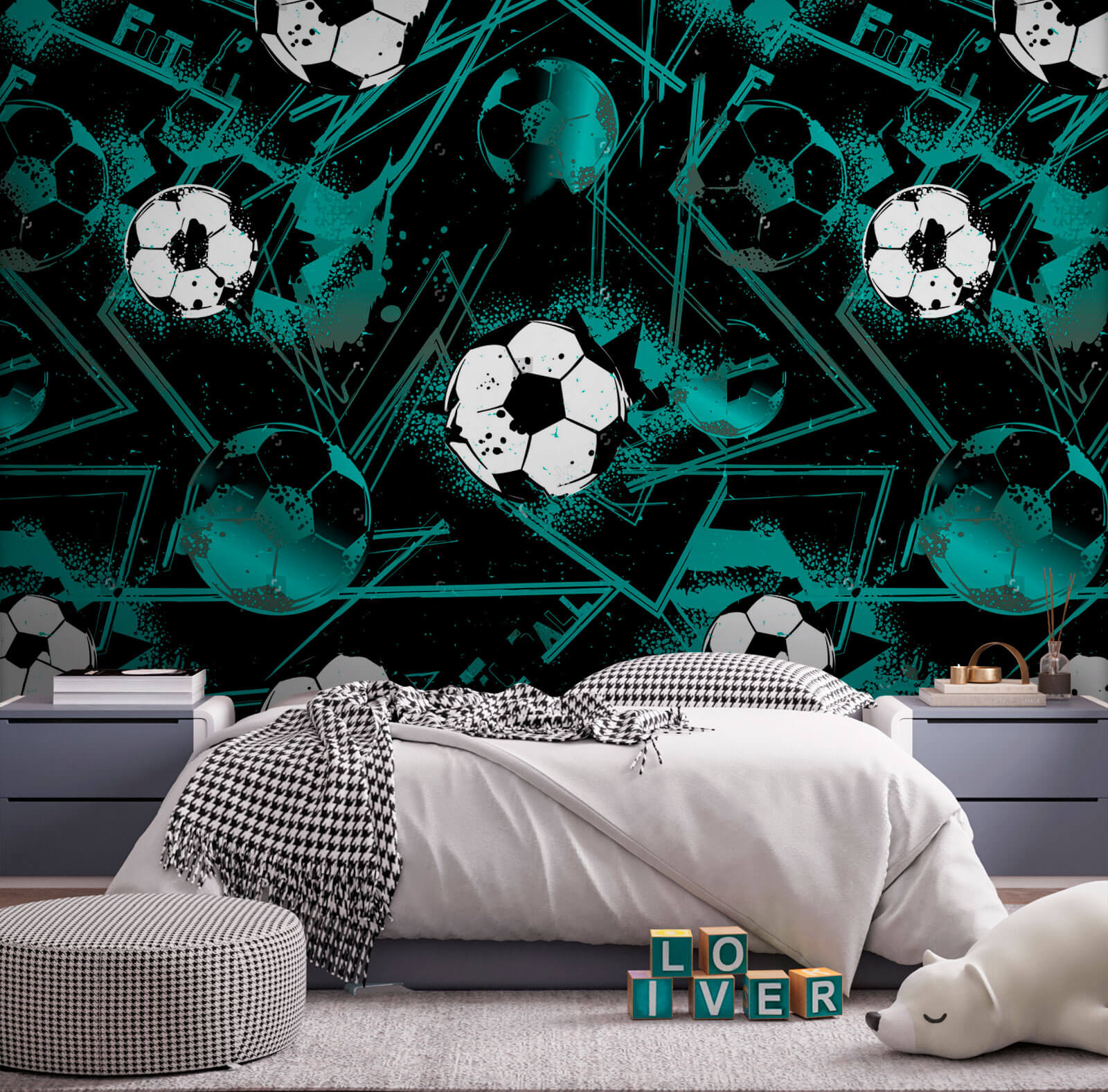 Vzor fotbalových míčů u73013pir1m - Vzor fotbalových míčů - tegory