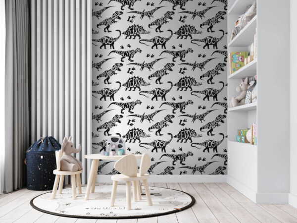 Vzor dinosaurů se slovy Vzor dinosaurů se slovy