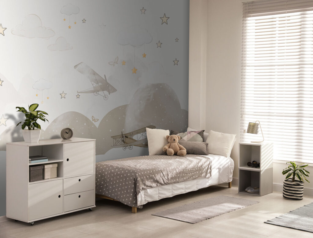 Group of airplanes flying in the sky Group of airplanes flying in the sky