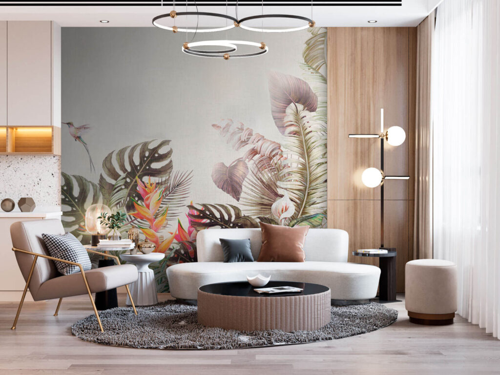 Živé tropické listy a květy u73990pig2 1024x768 - Živé tropické listy a květy - tegory