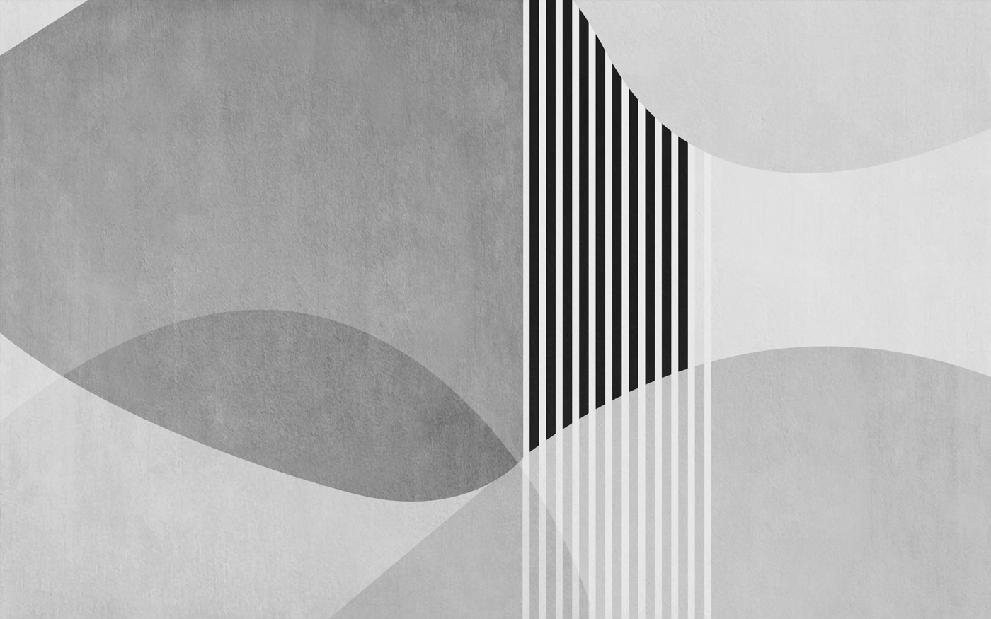 A grey and white background with black lines and circles