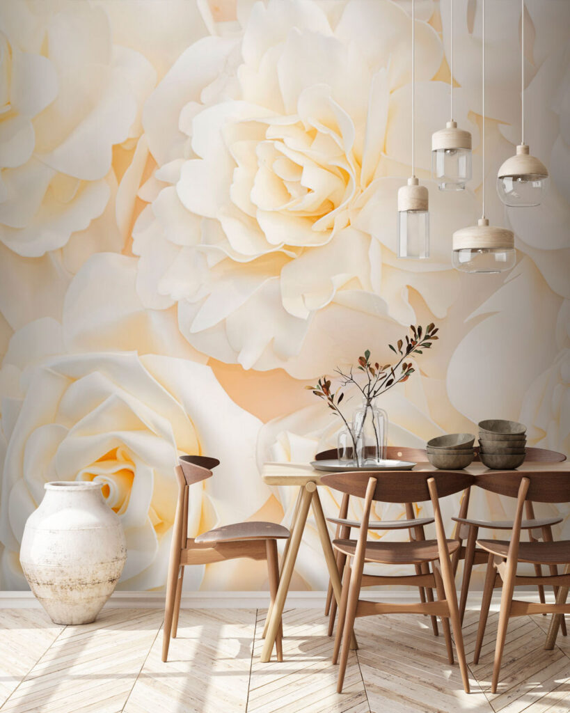 Group of white flowers