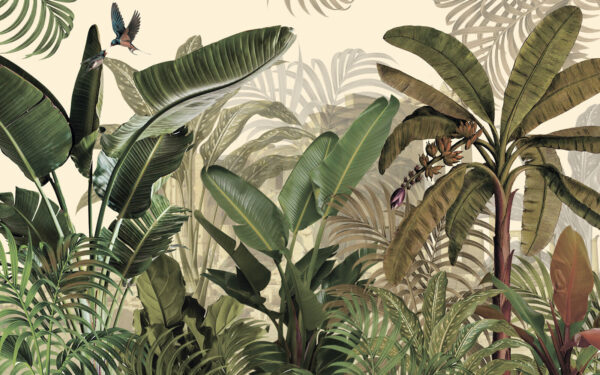 Group of tropical plants Group of tropical plants