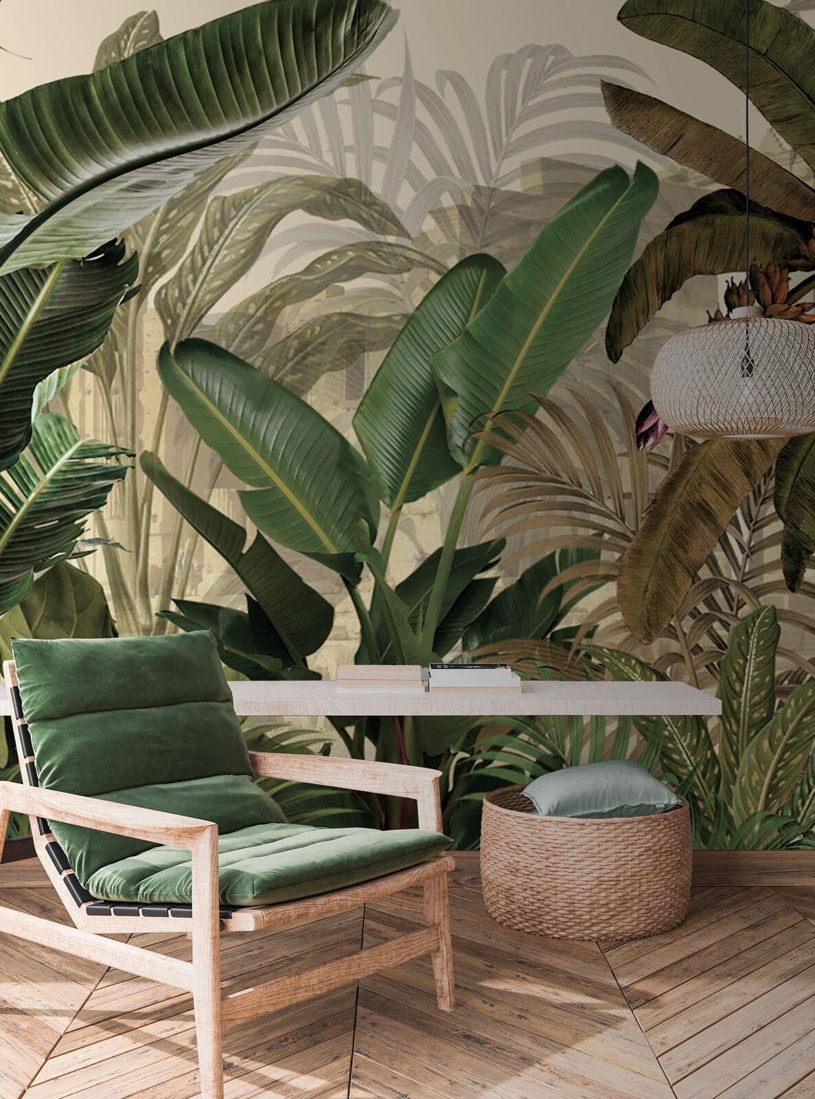 Group of tropical plants Group of tropical plants