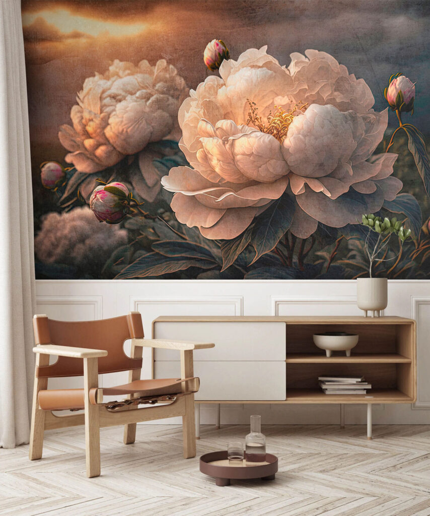 Elegant blooms in soft light