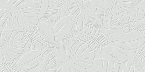 White background with leaves