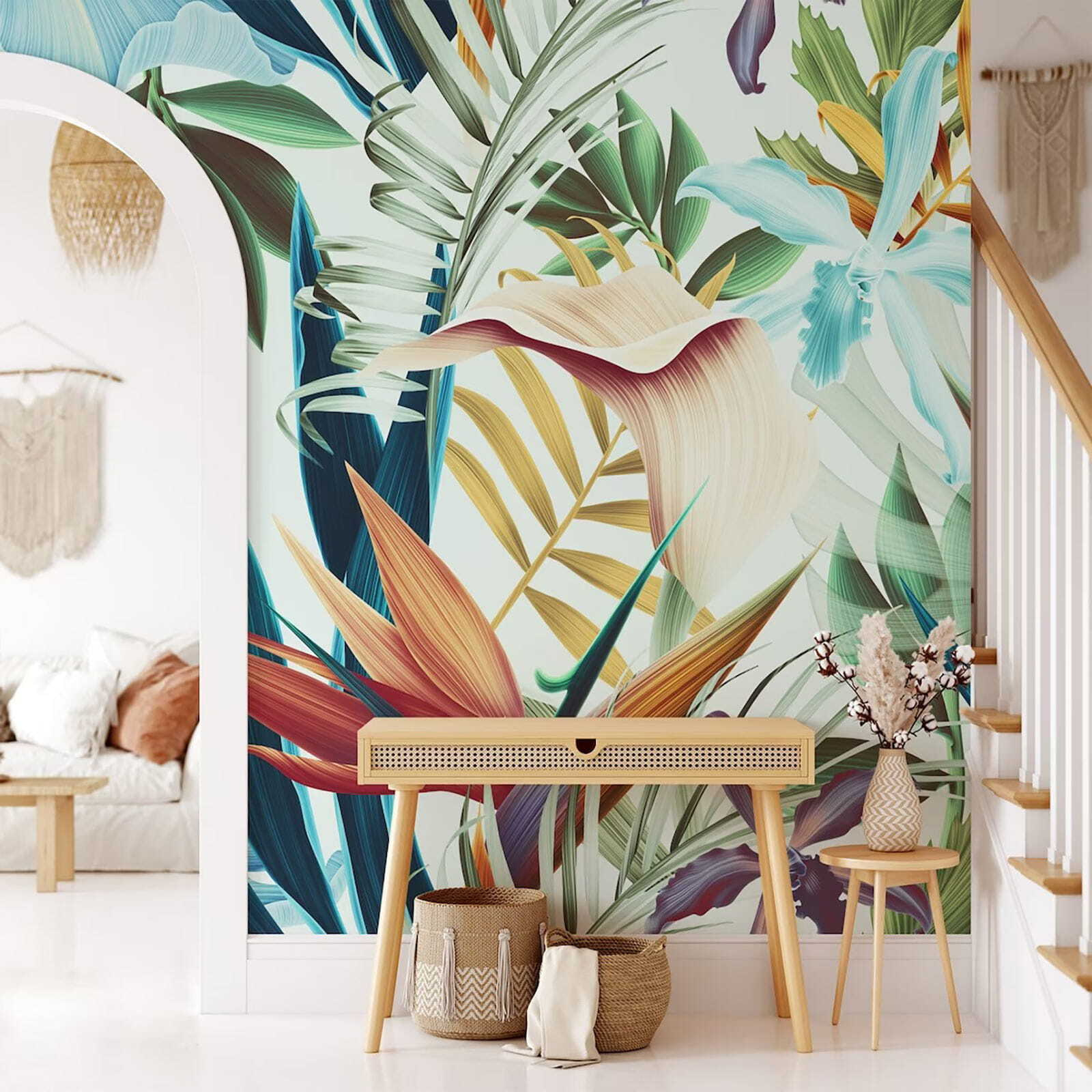 Colorful floral pattern Colorful floral pattern