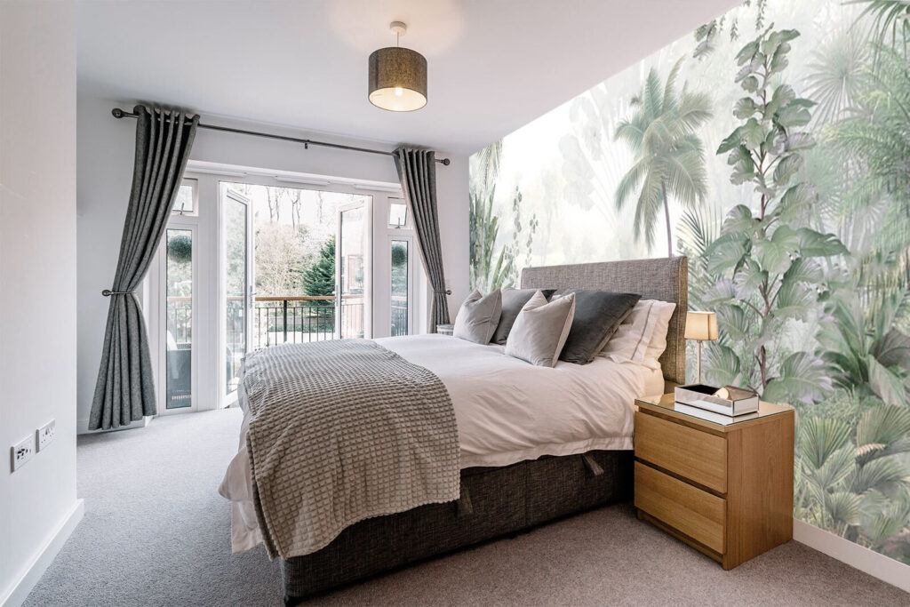 Group of plants and trees