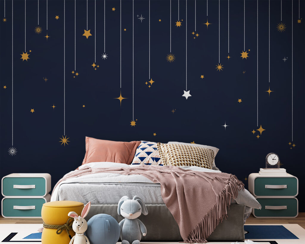 Stars and snowflakes from strings