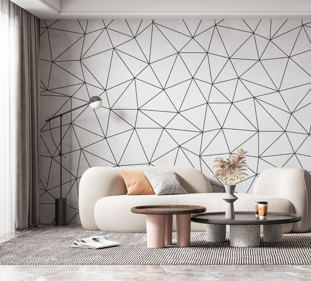 A black and white pattern A black and white pattern