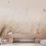 Fototapeta Pták na poli trávy