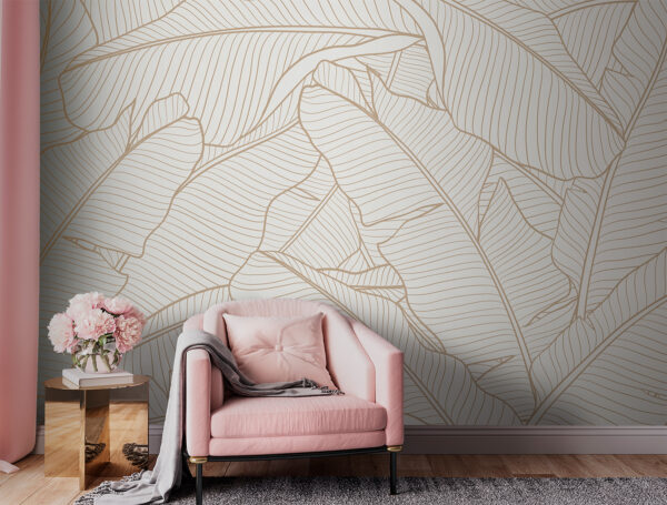 Elegantní vzor listů pro moderní dekor Elegantní vzor listů pro moderní dekor
