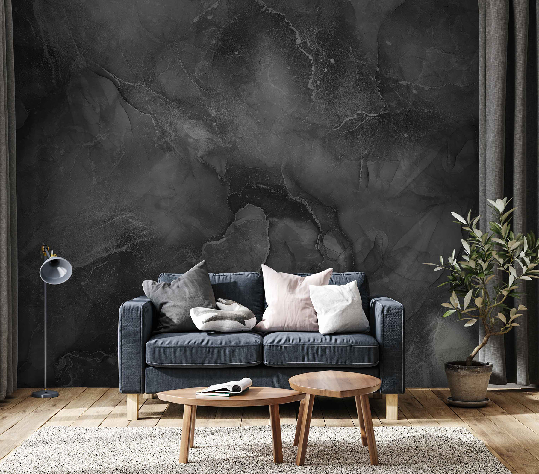 Elegant shades of gray abstract design Elegant shades of gray abstract design