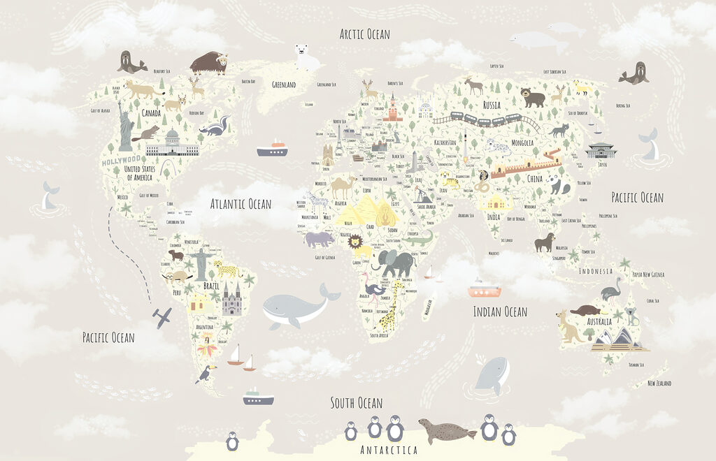 Mapa světa Mapa světa