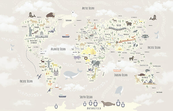Mapa světa Mapa světa
