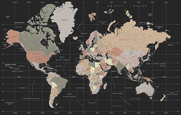 Mapa světa Mapa světa