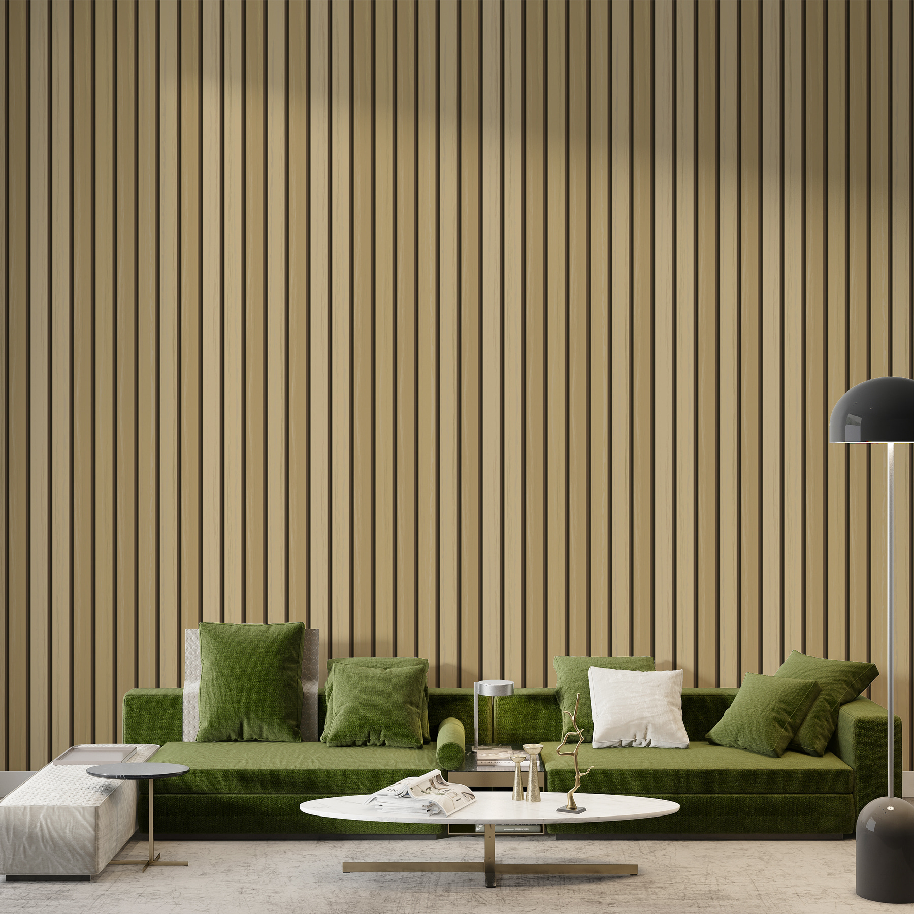 A close up of a wood panel