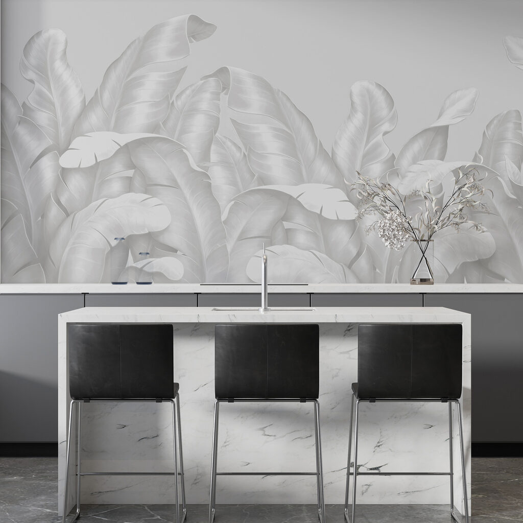 A group of white leaves