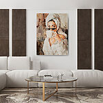 Obraz Obraz ženy držící šálek