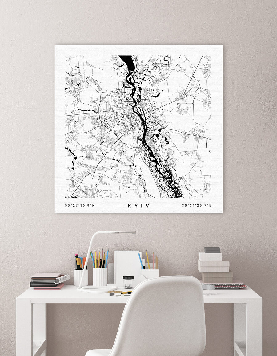 Obraz Mapa města - Image 3