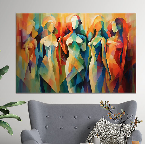 A group of women in dresses