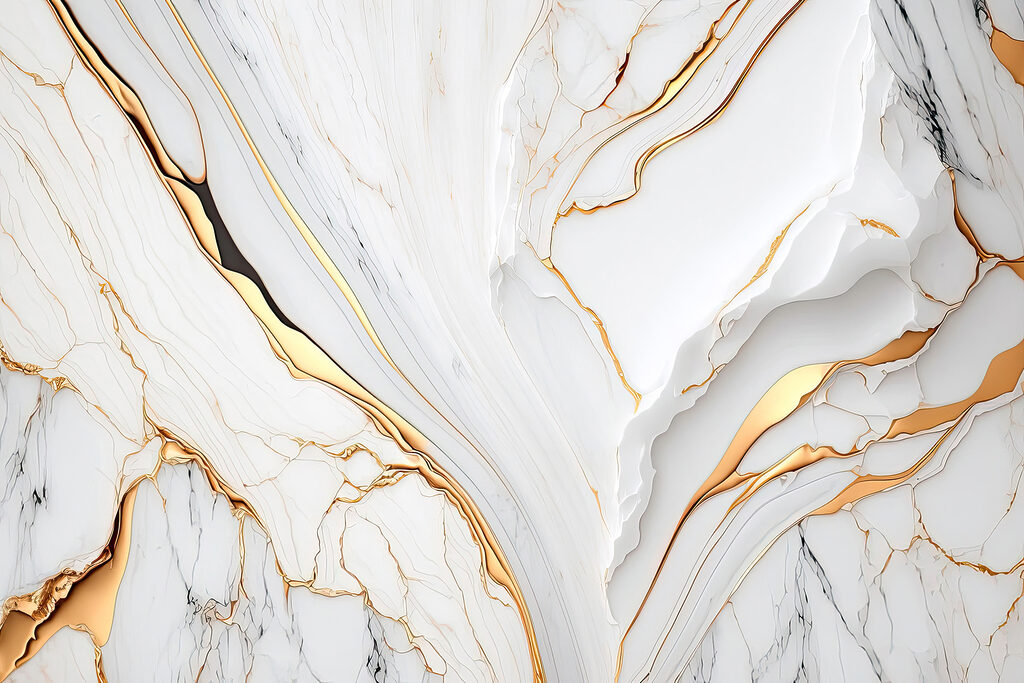 Elegant marble with amber swirls Elegant marble with amber swirls