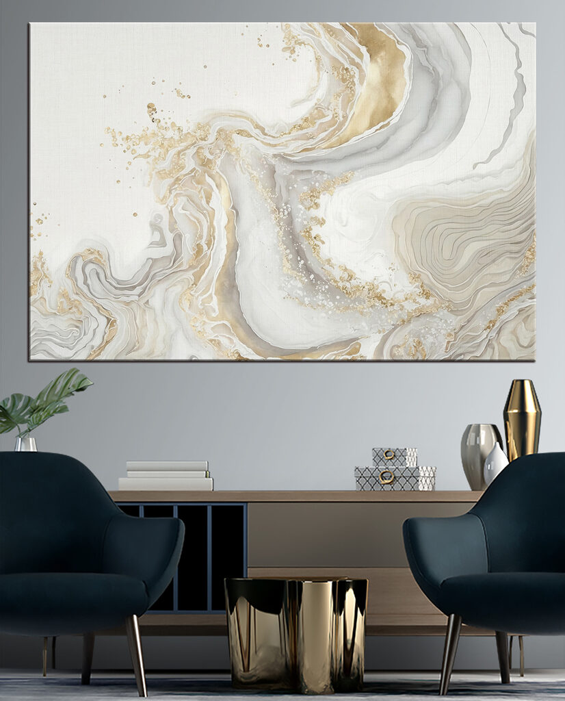 Elegant Swirls of Cream and Amber Elegant Swirls of Cream and Amber