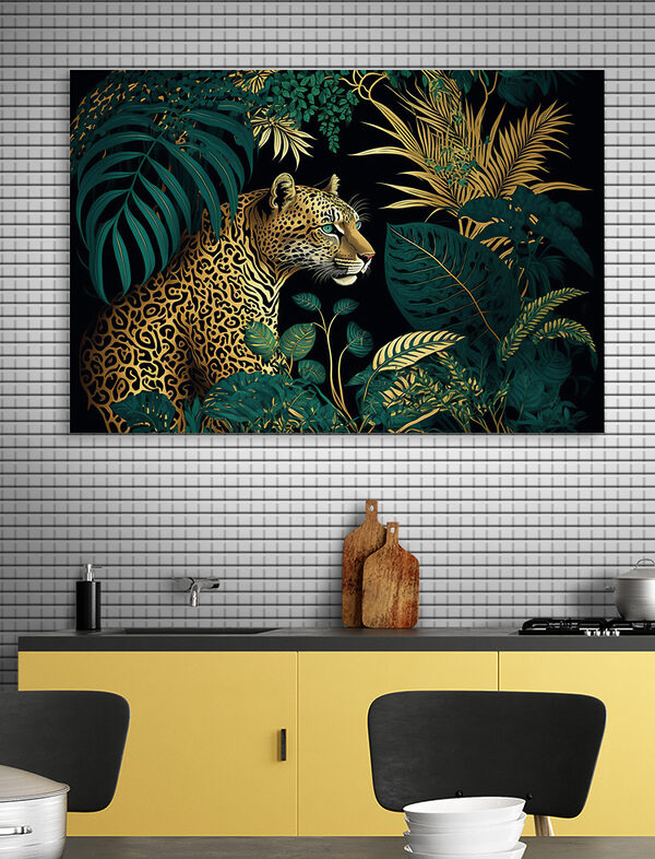 Leopard v džungli Leopard v džungli
