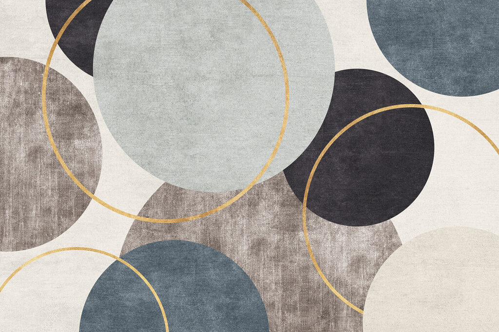 A close up of a pattern