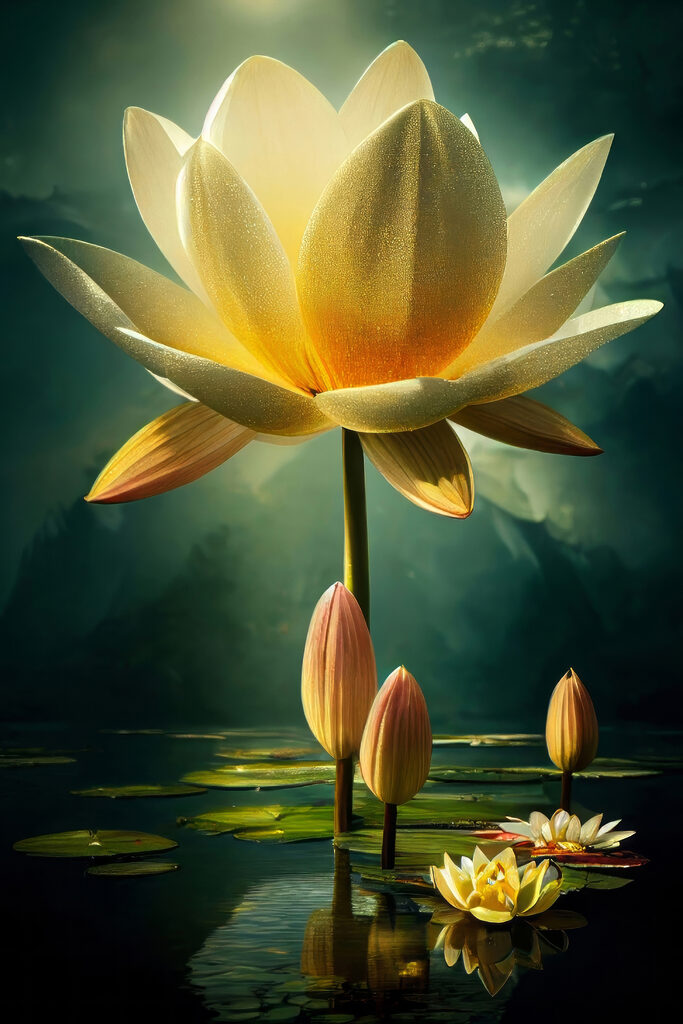 A yellow flower with petals
