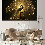 Obraz Páv na stromě